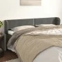 Kopfteil aus dunkelgrauem Samt, 163 x 23 x 78/88 cm von , Kopf- und Fußteile - Ref: Foro24-3117059, Preis: 68,57 €, Rabatt: %