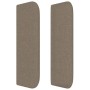 Cabecero de tela gris taupe 163x16x78/88 cm de , Cabeceros y pies de cama - Ref: Foro24-3118638, Precio: 66,08 €, Descuento: %