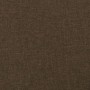 Cabecero con orejas de tela marrón oscuro 83x16x118/128 cm de , Cabeceros y pies de cama - Ref: Foro24-3119417, Precio: 57,60...