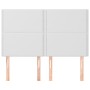 Cabeceros 4 unidades cuero sintético blanco 72x5x78/88 cm de , Cabeceros y pies de cama - Ref: Foro24-3116283, Precio: 108,90...