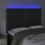 Black velvet headboard with LED lights 144x5x118/128 cm by , Headboards and footboards - Ref: Foro24-3122334, Price: 101,06 €...