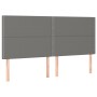 Cabecero con luces LED tela gris oscuro 180x5x118/128 cm de , Cabeceros y pies de cama - Ref: Foro24-3122299, Precio: 98,07 €...