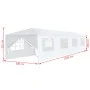 Marquesina de jardín 3x12 m blanca de vidaXL, Carpas y cenadores - Ref: Foro24-91429, Precio: 198,83 €, Descuento: %