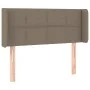 Headboard with LED in taupe gray fabric 83x16x78/88 cm by , Headboards and footboards - Ref: Foro24-3123214, Price: 50,59 €, ...