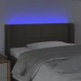 Headboard with LED in taupe gray fabric 83x16x78/88 cm by , Headboards and footboards - Ref: Foro24-3123214, Price: 50,59 €, ...