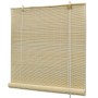 Persiana enrollable de bambú color natural 140x220 cm de vidaXL, Persianas y estores - Ref: Foro24-245819, Precio: 29,06 €, D...