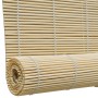 Persiana enrollable de bambú color natural 140x220 cm de vidaXL, Persianas y estores - Ref: Foro24-245819, Precio: 29,06 €, D...