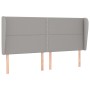 Cama box spring con colchón tela gris claro 180x200 cm de , Camas y somieres - Ref: Foro24-3127901, Precio: 586,54 €, Descuen...