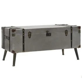 Mesa de centro de MDF y aluminio 102x51x47,5 cm de vidaXL, Mesas de centro - Ref: Foro24-245759, Precio: 127,82 €, Descuento: %