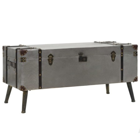 Mesa de centro de MDF y aluminio 102x51x47,5 cm de vidaXL, Mesas de centro - Ref: Foro24-245759, Precio: 129,45 €, Descuento: %