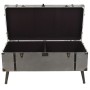 Mesa de centro de MDF y aluminio 102x51x47,5 cm de vidaXL, Mesas de centro - Ref: Foro24-245759, Precio: 129,45 €, Descuento: %