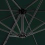 Sombrilla voladiza con poste de aluminio verde 300 cm de vidaXL, Sombrillas - Ref: Foro24-44621, Precio: 194,05 €, Descuento: %