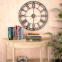 Reloj de pared vintage movimiento cuarzo metal 60 cm XXL de vidaXL, Relojes de pared - Ref: Foro24-50645, Precio: 58,13 €, De...