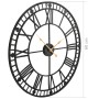 Reloj de pared vintage movimiento cuarzo metal 60 cm XXL de vidaXL, Relojes de pared - Ref: Foro24-50645, Precio: 58,13 €, De...