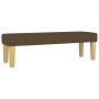 Cama box spring con colchón tela marrón oscuro 200x200 cm de , Camas y somieres - Ref: Foro24-3137264, Precio: 742,44 €, Desc...