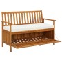 Banco de almacenaje de jardín madera maciza acacia 120x63x84 cm de vidaXL, Bancos de jardín - Ref: Foro24-44126, Precio: 204,...