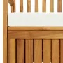 Banco de almacenaje de jardín madera maciza acacia 120x63x84 cm de vidaXL, Bancos de jardín - Ref: Foro24-44126, Precio: 201,...