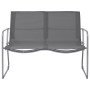 Juego de muebles de jardín 4 piezas tela y acero gris de vidaXL, Conjuntos de jardín - Ref: Foro24-44351, Precio: 179,91 €, D...