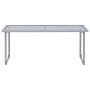 Juego de muebles de jardín 4 piezas tela y acero gris de vidaXL, Conjuntos de jardín - Ref: Foro24-44351, Precio: 179,91 €, D...