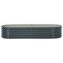 Arriate de acero galvanizado gris 240x80x44 cm de vidaXL, Maceteros y jardineras - Ref: Foro24-45528, Precio: 149,28 €, Descu...