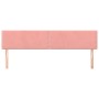 Cabeceros 2 unidades de terciopelo rosa 80x5x78/88 cm de , Cabeceros y pies de cama - Ref: Foro24-345963, Precio: 54,47 €, De...