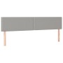 Cama box spring con colchón tela gris claro 180x200 cm de , Camas y somieres - Ref: Foro24-3129649, Precio: 535,92 €, Descuen...