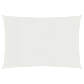 Toldo de vela blanco HDPE 160 g/m² 2,5x5 m de , Sombrillas - Ref: Foro24-311236, Precio: 36,68 €, Descuento: %