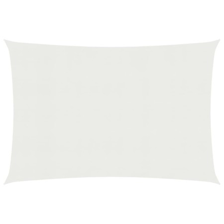 Toldo de vela blanco HDPE 160 g/m² 2,5x5 m de , Sombrillas - Ref: Foro24-311236, Precio: 36,68 €, Descuento: %