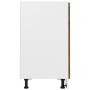 Armario inferior contrachapado roble ahumado 80x46x81,5cm de , Armarios de cocina - Ref: Foro24-815579, Precio: 102,77 €, Des...