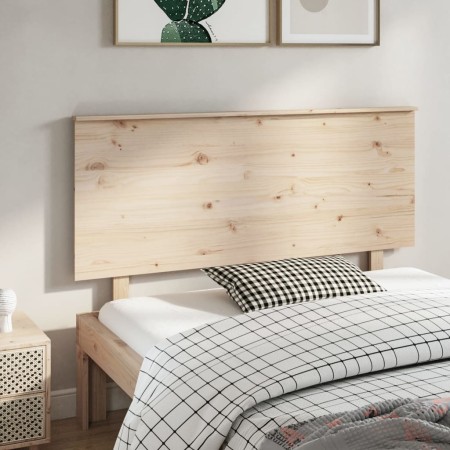 Cabecero de cama madera maciza de pino 144x6x82,5 cm de , Cabeceros y pies de cama - Ref: Foro24-819170, Precio: 55,41 €, Des...