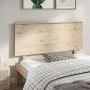 Cabecero de cama madera maciza de pino 144x6x82,5 cm de , Cabeceros y pies de cama - Ref: Foro24-819170, Precio: 54,66 €, Des...