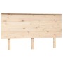 Cabecero de cama madera maciza de pino 144x6x82,5 cm de , Cabeceros y pies de cama - Ref: Foro24-819170, Precio: 55,41 €, Des...