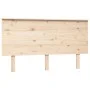 Cabecero de cama madera maciza de pino 144x6x82,5 cm de , Cabeceros y pies de cama - Ref: Foro24-819170, Precio: 54,66 €, Des...