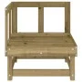 Garten-Ecksofas 2 Stk. massives imprägniertes Holz von , Modulare Sofas für den Außenbereich - Ref: Foro24-825400, Preis: 113...