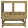 Garten-Ecksofas 2 Stk. massives imprägniertes Holz von , Modulare Sofas für den Außenbereich - Ref: Foro24-825400, Preis: 113...