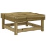 Taburete de jardín madera de pino impregnada de , Sofás modulares de exterior - Ref: Foro24-825386, Precio: 61,94 €, Descuent...