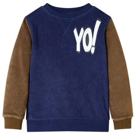 Sudadera infantil azul marino oscuro 140 de , Camisetas para niños - Ref: Foro24-13448, Precio: 13,27 €, Descuento: %