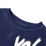 Sudadera infantil azul marino oscuro 140 de , Camisetas para niños - Ref: Foro24-13448, Precio: 13,27 €, Descuento: %