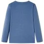Camiseta infantil de manga larga azul mélange 92 de , Camisetas para niños - Ref: Foro24-12989, Precio: 8,30 €, Descuento: %