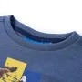 Camiseta infantil de manga larga azul mélange 92 de , Camisetas para niños - Ref: Foro24-12989, Precio: 8,30 €, Descuento: %