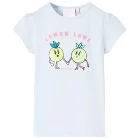 Camiseta infantil azul claro 116 de , Camisetas para niños - Ref: Foro24-10591, Precio: 7,99 €, Descuento: %