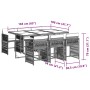 Set comedor de jardín 7 pzas con cojines ratán sintético beige en Conjuntos de jardín | Comprar online en Foru.es