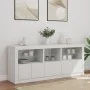 Aparador con luces LED blanco 162x37x67 cm de , Aparadores - Ref: Foro24-3208995, Precio: 217,07 €, Descuento: %