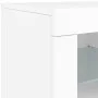 Aparador con luces LED blanco 162x37x67 cm de , Aparadores - Ref: Foro24-3208995, Precio: 217,07 €, Descuento: %