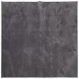 Alfombra de pelo corto suave lavable HUARTE antracita 120x120cm de , Alfombras - Ref: Foro24-374999, Precio: 62,86 €, Descuen...