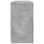 Aparador con luces LED gris hormigón 142,5x37x67 cm de , Aparadores - Ref: Foro24-3209068, Precio: 174,63 €, Descuento: %