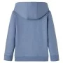 Sudadera infantil con capucha azul melange 104 de , Camisetas para niños - Ref: Foro24-13015, Precio: 13,16 €, Descuento: %