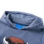 Sudadera infantil con capucha azul melange 104 de , Camisetas para niños - Ref: Foro24-13015, Precio: 13,16 €, Descuento: %