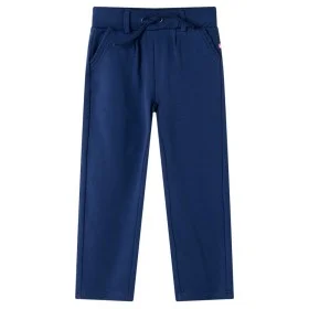 Pantalones infantiles con cordón azul marino 140 de , Pantalones de niños - Ref: Foro24-13573, Precio: 9,56 €, Descuento: %