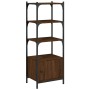 Librería 3 estantes madera ingeniería marrón 41x30x109,5 cm de , Librerías y estanterías - Ref: Foro24-839002, Precio: 43,45 ...